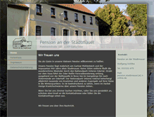 Tablet Screenshot of pension-ferienhaus-gartz.de